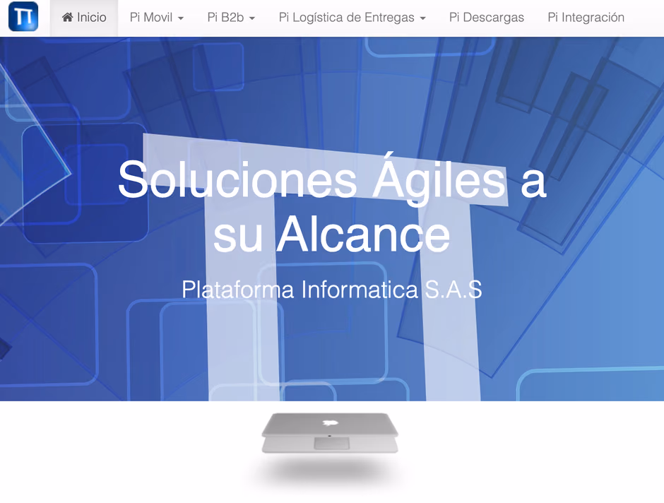 Captura del proyecto Plataforma Informática