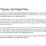 WP Payhip: Sell Digital Files